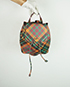 Derby Checked Backpack, front view